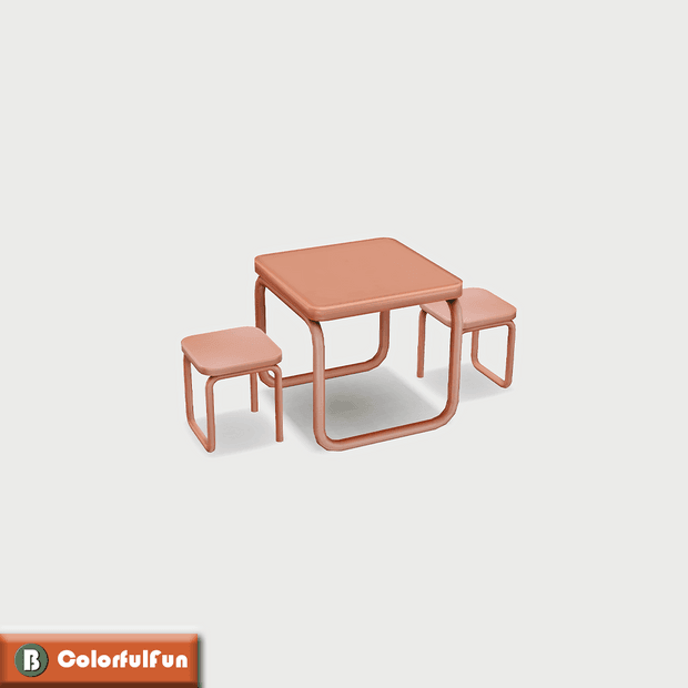 Галерея мода Набор для столовой ColorfulFun Dining Set #2